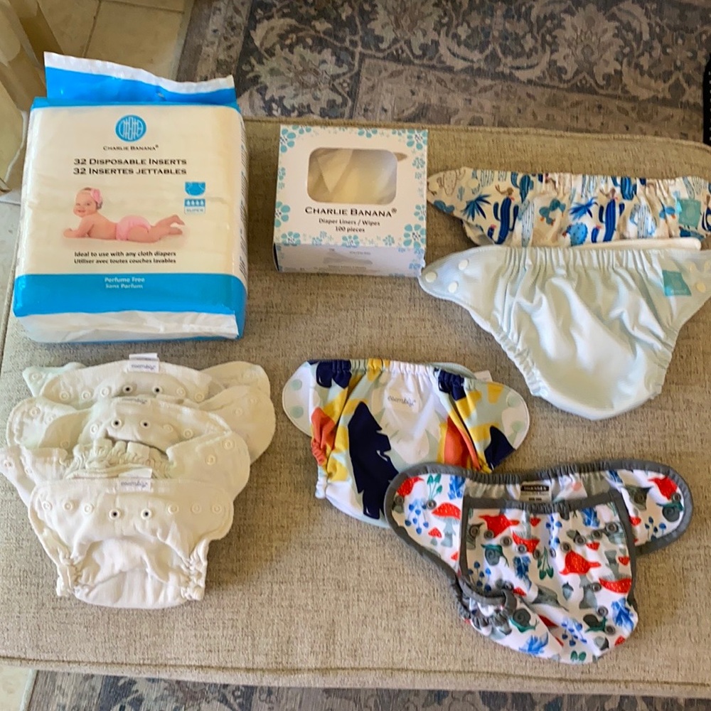 Entire cloth diaper system